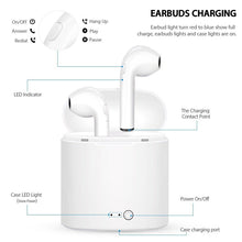 Load image into Gallery viewer, Hot Sale I7s TWS Bluetooth Earphone For All Smart Phone Sport headphones Stereo Earbud Wireless Bluetooth Earphones In-ear