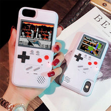 Load image into Gallery viewer, Playable Gameboy Case For iPhone 12 Mini 11 Pro Max XR X XS Max SE 2020 6 S 7 8 Plus Cases Retro Game Console Cover