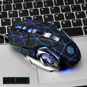 Hot Selling Viper Competition Q5 USB Wired 4 Grades DPI 1200/1600/2400/3200 6 Buttons Online Games Competitive Mouse