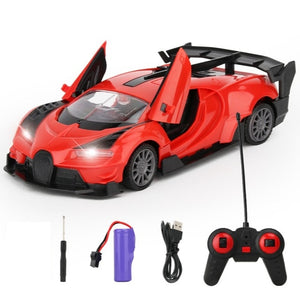 Remote Control Car Model Car Children's Toys For Boys Kids Birthday Gifts  Robots Sports Vehicle  Charging Can Open the Door