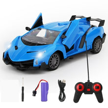 Load image into Gallery viewer, Remote Control Car Model Car Children&#39;s Toys For Boys Kids Birthday Gifts  Robots Sports Vehicle  Charging Can Open the Door